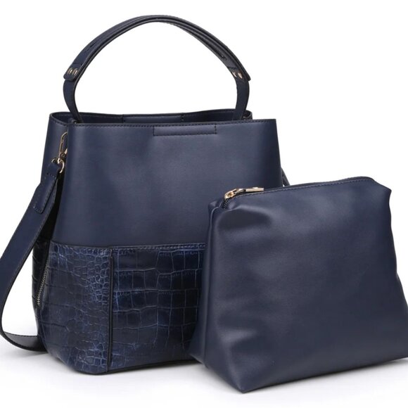 Urban Expressions Handbags - Urban Expressions Miranda Croc Tote